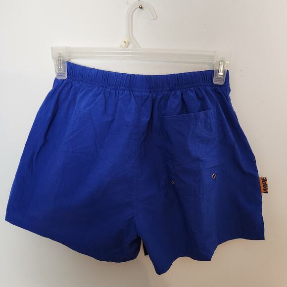 Vtg Disney Store Tigger Swim Trunk Shorts Sz Medium Mens Embroidered Lined Blue - Picture 6 of 11